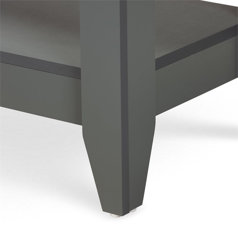 Baxton Studio Elada Modern and Contemporary Grey Finished Wood Coffee Table