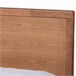 Baxton Studio Aras Walnut Finished Wood Full Size 3-Drawer Bed