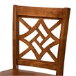 Baxton Studio Nicolette Walnut Brown Finished Wood 5-Piece Pub Set