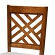 Baxton Studio Grey and Walnut Brown Finished Wood 7-Piece Dining Set
