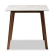 Baxton Studio Kaylee Brown Finished Wood Dining Table