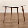 Baxton Studio Kaylee Brown Finished Wood Dining Table