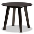 Baxton Studio Rava Brown and Brown Finished Wood 5-Piece Dining Set