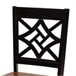 Baxton Studio Rava Brown and Brown Finished Wood 5-Piece Dining Set
