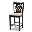Baxton Studio Gervais Brown Finished Wood 5-Piece Pub Set