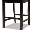 Baxton Studio Gervais Brown Finished Wood 5-Piece Pub Set