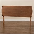 Baxton Studio Laurien Walnut Finished Wood Full Size Headboard