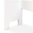 Baxton Studio Campbell White Finished Wood Over the Toilet Bathroom Cabinet
