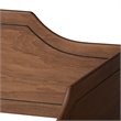 Baxton Studio Alya Brown Finished Wood Full Size Daybed