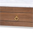Baxton Studio Alya Brown Finished Wood Full Size Daybed
