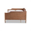 Baxton Studio Alya Walnut Brown Finished Wood Full Size Daybed
