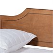 Baxton Studio Alya Walnut Brown Finished Wood Full Size Daybed
