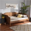 Baxton Studio Alya Walnut Brown Finished Wood Full Size Daybed