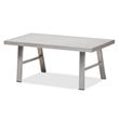Baxton Studio Nicholson Blue Grey Brown Finished Patio Lounge Set