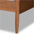 Baxton Studio Veles Ash Walnut Finished Wood Full Size Daybed
