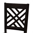 Baxton Studio Ela Dark Brown Finished Wood 7-Piece Dining Set