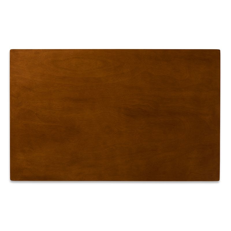 Baxton Studio Katya Walnut Brown Finished Wood 5-Piece Dining Set