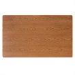 Baxton Studio Sanford Grey and Brown Finished Wood 3-Piece Dining Nook Set