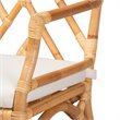 Baxton Studio Delta Natural Finished Rattan Armchair