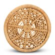 Baxton Studio Seville Natural Finished Rattan End Table