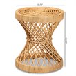 Baxton Studio Seville Natural Finished Rattan End Table