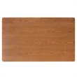 Baxton Studio Riordan Dark Brown and Brown Finished Wood 3-Piece Dining Set