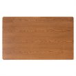Baxton Studio Riordan Dark Brown and Brown Finished Wood 4-Piece Dining Set