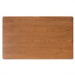 Baxton Studio Riordan Tan and Walnut Brown Finished Wood 4-Piece Dining Nook Set
