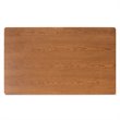 Baxton Studio Riordan Grey and Walnut Brown Finished Wood 5-Piece Dining Set