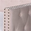 Baxton Studio Larkin Pink Velvet Upholstered Twin Size Daybed with Trundle