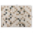 Baxton Studio Barbon Ivory and Grey Handwoven PET Yarn Indoor and Outdoor Rug