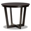 Baxton Studio Sasa Dark Brown Finished Wood 5-Piece Dining Set