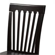 Baxton Studio Sasa Dark Brown Finished Wood 5-Piece Dining Set