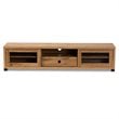 Baxton Studio Beasley Oak Brown Finished Wood 1-Drawer TV Stand