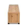 Baxton Studio Beasley Oak Brown Finished Wood 1-Drawer TV Stand