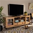 Baxton Studio Walda Oak Brown Finished Wood 2-Drawer TV Stand