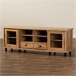 Baxton Studio Walda Oak Brown Finished Wood 2-Drawer TV Stand