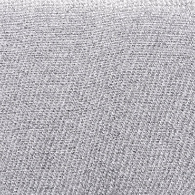 Baxton Studio Dexter Light Gray and Brown Finished Wood Queen Size Headboard