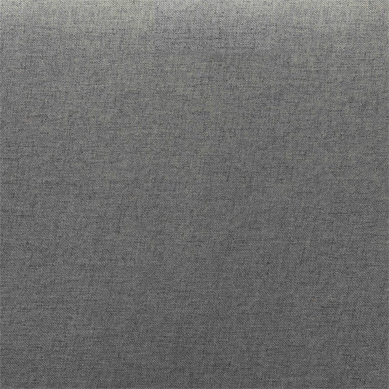 Baxton Studio Linn Dark Grey and Brown Finished Wood Twin Size Platform Bed