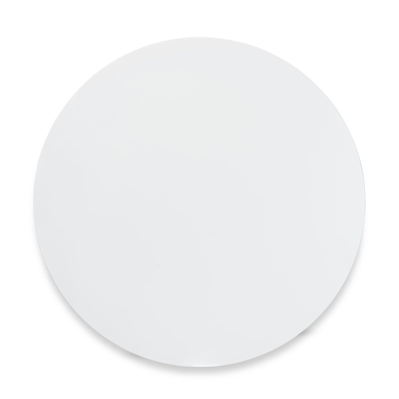 Baxton Studio Varen White Finished and Oak Brown Finished Wood Dining Table