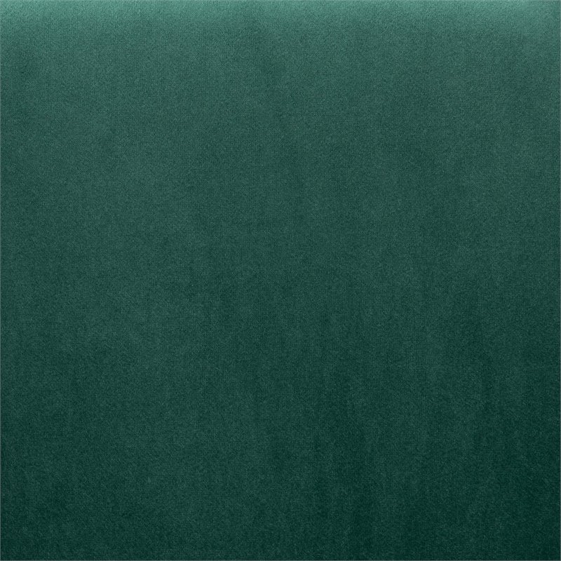 Baxton Studio Ballard Green Velvet Fabric and Gold Finished Metal Dining Chair