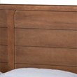 Baxton Studio Kassidy Walnut Brown Finished Wood Queen Size Platform Bed