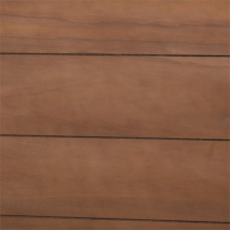 Baxton Studio Kassidy Walnut Brown Finished Wood Queen Size Platform Bed