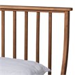 Baxton Studio Abel Walnut Brown Finished Wood Full Size Platform Bed