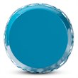 Baxton Studio Branson Blue Finished Metal Outdoor Side Table