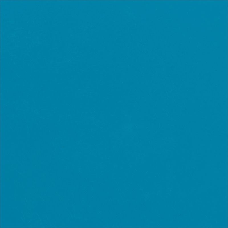 Baxton Studio Lavinia Blue Finished Metal Outdoor Side Table