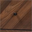 Baxton Studio Hartman Walnut Brown Finished Wood 2-Drawer Nightstand