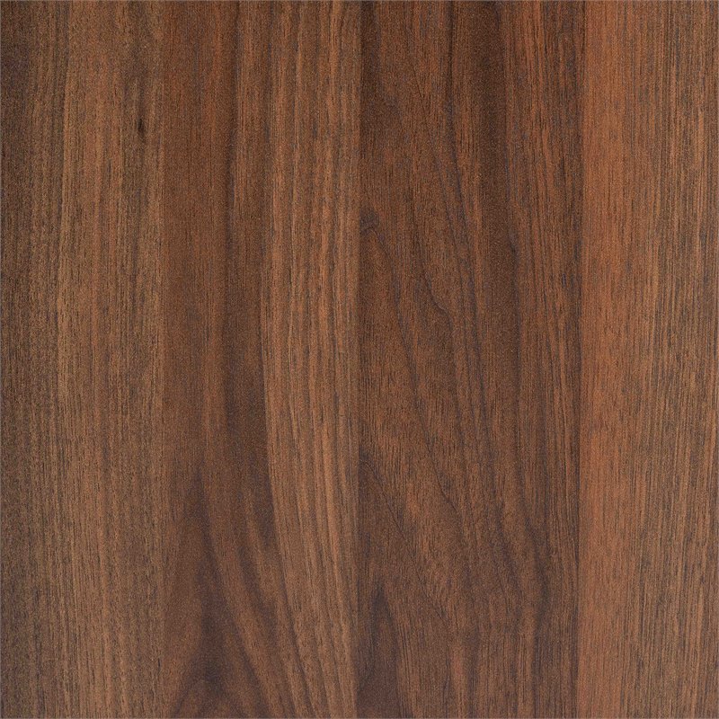 Baxton Studio Hartman Walnut Brown Finished Wood 2-Drawer Nightstand