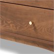 Baxton Studio Landis Ash Walnut Finished Wood 6-Drawer Dresser