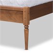 Baxton Studio Neilan Walnut Brown Finished Wood Queen Size Platform Bed